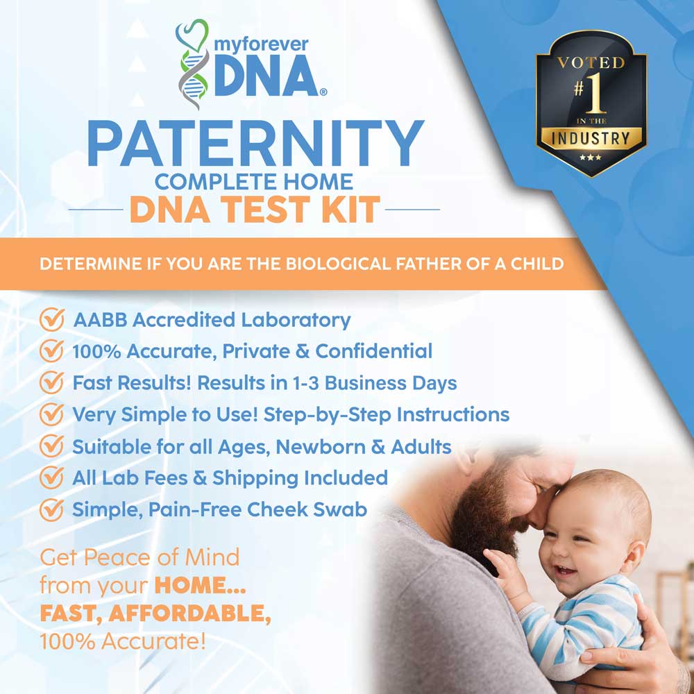 99999 Accuracy Best At Home Dna Paternity Test